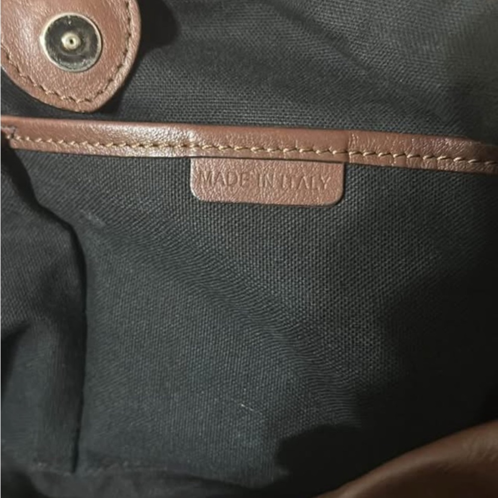 Burberry Brown Leather big size Tote - Picture 7 of 7